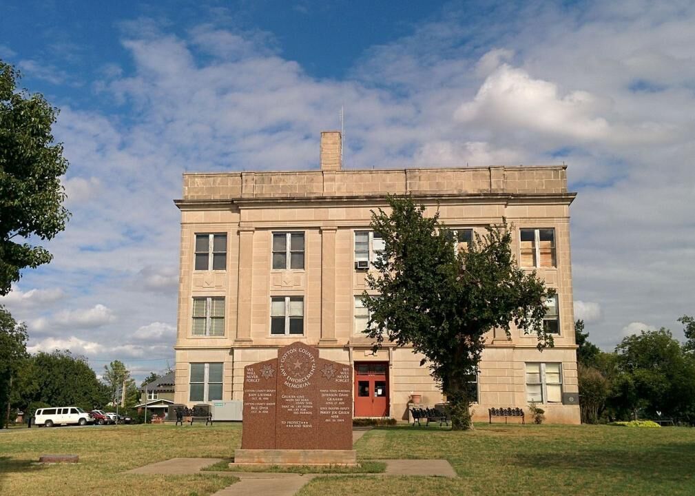 #41. Cotton County, Oklahoma
